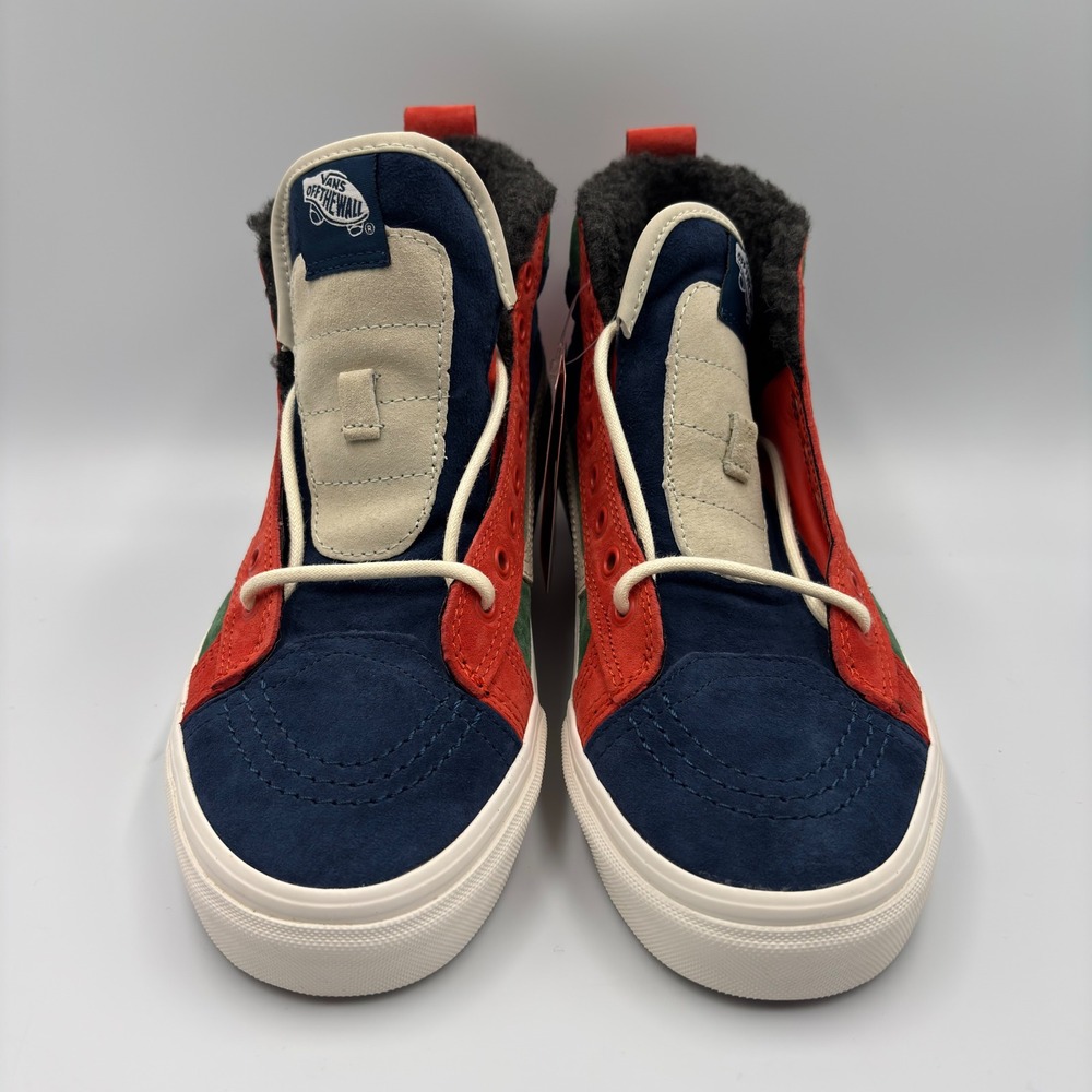 Vans Sk8-Hi MTE Multi Color Suede High Top Sneakers Men 9 Women 10.5 NEW - Picture 3 of 8